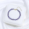 3MM Stone Tourmaline Bracelet For Women on Hand Jewelry Party Wedding Gift AmethystSet Handmade - Image 14
