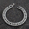 8/10/12MM Cuban Link Chain Bracelets for Men Women Stainless Steel Curb Link Chain Wristband Jewelry Gifts - Image 2