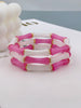 3pcs Acrylic Beaded Elastic Bracelet with Colorful Bamboos for Women's Daily Wear bracelet for women - Image 15