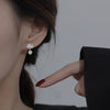 Silver Vintage Lotus Earrings Cute Sweet Irregular Earrings Jewelry Gift - Image 11