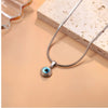 Lucky Double Layers Zircon Evil Eye Necklaces for Women Men Chain Turkish Eye Pendant Necklace Party Jewelry Gift - Image 19