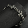 Punk Chain With Cross Necklace For Man Woman Hiphop Crosses Jewelry Clavicle Chain Gothic Bracelet Y2K Accessories - Image 4