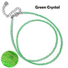 Faceted Gemstones Necklace 2mm Beads Quartz Crystal Tourmaline Lapis Shining Stone Beaded Necklace Choker Jewelry - Image 20