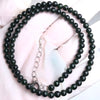 4mm Stone Round Beads Adjustable Necklace Agate Opal Tigers Eye Quartz Crystal Labradorite Charm Necklace Women Jewelry - Image 9