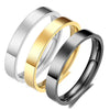 Vqysko 3mm Gold Color Filled Rings for Women Girls Stacking Stackable Band Thumb Pointer Finger Plain Ring Comfort Fit - Image 10