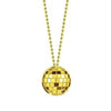 Mirror Disco Ball Pendant Necklace 70s Disco Party Neck Chain Costume Decorations Accessories Dance Supplies - Image 7