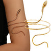 1PCS Punk Coiled Snake Spiral Upper Arm Cuff Armlet Armband Bangle Women Jewelry Egypt Swirl Snake Arm Cuff Armlet - Image 1