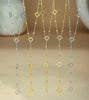 Stainless Steel Chain Necklace with Long Tassel Details - Image 41
