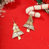 Vintage Metal Christmas Tree Long Drop Earrings for Women Female Holiday Party Jewelry Acccessories Christmas Gift - Image 3