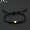 Multicolor Rope Lucky Heart Bracelets Women Men Charm Woven Handmade Bangles Braided Adjustable Buddhism Jewelry - Image 16