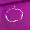 Silver Color Stamp Anklets For Women Foot Leg Chain Link Bracelet Double Layers Beach Accessories Jewelry - Image 30