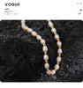 Natural Freshwater Pearls Stainless Steel Beads Gold Color Necklace Women Handmade Jewelry Gift - Image 17