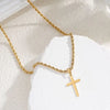 Stainless Steel Simple Gold Men's and Women's Jewelry Necklace Pendant, Suitable for Men's and Women's Daily Wearing Ne - Image 5