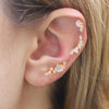 1PC 316L Stainless Steel Geometry Stud Earrings For Women Star Moon Lobe Daith Helix Cartilage Earring Piercing Jewelry - Image 3