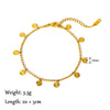 Summer Gold Color Anklets For Women Stainless Steel Firga Chain Feet Jewelry Layered Link Chain Accessory - Image 18