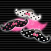 Korean Polka Dot Beard Ring Opening Cute Kawaii Acrylic Bow Pink Ring Y2K Jewelry Egirls Accessories - Image 1