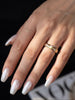 Round Diamond Wedding Band Rings for Women Daily Party Wear Jewelry - Image 3