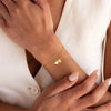 Initial Bracelets for Women Girls Gold Plated Stainless Steel Heart Initial Bracelet Stuff Jewelry Gifts - Image 4
