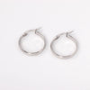 Hoop Earrings Stainless Steel Gold Plated Round Huggie Earrings For Women Party Jewelry Gifts Accessories - Image 6