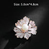Design Crystal Flower Basket Snowflake Brooches for Women Maple Leaf Animal Corsage Coat Suit Accessories Pins - Image 16