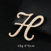 English Letters A K D Pearl Brooches Lapel Pins Female Corsage Jewelry Gifts for Women Accessories - Image 7