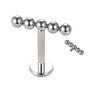 Titanium Labret Stud Spherical Cartilage Tragus Pircing Earrings Lip Ring Lip Stud Helix Piercing Jewelry - Image 11