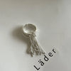Punk Geometric Silver Color Chain Rings For Women Men Charm Hip Hop Chain Tassel Open Ring Set Couple Emo Jewelry - Image 4