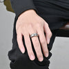 Nordic Retro Viking Rune Ring For Men Women Simple 316L Stainless Steel Odin Letter Viking Rings Couple Amulet Jewelry Gifts - Image 2