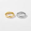 Vewant Women Silver Gold Geometric Ring Women Rock Punk Circle Jewelry - Image 3
