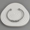 steel wire twistedGold-plated stainless steel women's bracelet, and rust-free, couple bracelet - Image 3