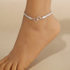 Sparkling Inlaid Zirconia Ribbon Tassel Anklet Women's Delicate Ankle Accessory Wedding Banquet Jewelry Gift - Image 7