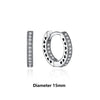 Heart and Hoop Earrings with Cubic Zirconia in Many Styles - Image 20