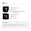 Drejew Silver Needle Zircon Butterfly Tassel Earrings for Women Necklace Set Stylish and Wedding Accessories Sets - Image 6