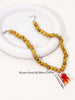 Glass Bead Necklace with Colorful Fish Pendant - Image 11