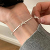 Silver Bracelets Lucky Bead Bracelets Woman Multi-layer Charm Bracelet Elegant Party Jewelry Gifts - Image 20