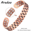 Copper Bracelets for Women 99% Copper Handwoven Bracelet Cuff Bangle - Image 14