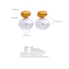 316 Stainless Steel Imitation Pearl Beads Stud Earrings Daily Chic Japan Simple Ear Jewelry for Women - Image 5