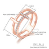 Thin Cross Accent Ring with Cubic Zirconia in Sizes 5 to 10 - Image 19