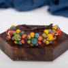 Ceramic Bead Braided Bracelet with Adjustable 12 to 28 cm Length - Image 4