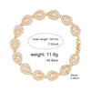 Water Drop Cubic Zirconia Tennis Bracelet for Weddings and Parties - Image 21