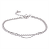 Double-Layer Stainless Steel Chain Bracelet in Gold-Tone or Silver-Tone - Image 8