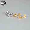 1/5PCS Implant Titanium Different Size Flower Zirconia Labret 16G Internal Threaded Cartilage Helix Lobe Earring Piercing - Image 6