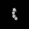 1Pcs Zircon Star Flower Clip Earrings for Women Girl Simple Crystal Without Piercing Ear Cuff Y2K Jewelry - Image 6