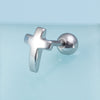 1pc Stainless Steel Cartilage Tragus Helix Piercing Earrings for Women Men Punk Snake Bee Spider Moon Star Stud Earring 18G - Image 20