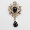 Retro Water Drop Diamond Brooch Detachable Women's Clothing Accessories - Image 10