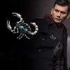 Gold Silver Plated Enamel Scorpion Brooch Personality Temperament Corsage Lapel Pin Male Clothing Accessories Gifts - Image 1