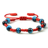 Royal Blue Tiger Eye Stone Beads Bracelet for Women Men Handmade Braided Rope Knot Bangle Couple Adjustable Jewelry Gift - Image 10