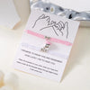 Magnetic Heart Couple Bracelets Set of 2 Braided Rope - Image 48