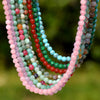 1pc 6mm Stone Necklace Bohemian Colorful Handmade Round Beaded Women Chokers Summer Vacation Beach Surf Jewelry - Image 4