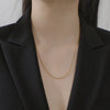 Stainless Steel Width 1.3MM Chain O Shape Thin Chain Necklace Minimalist Necklace Chain Women Bohemian Jewelry Gift - Image 5